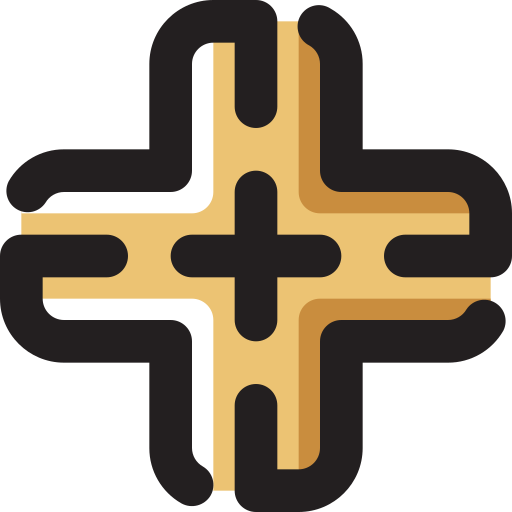 kreuzung kostenlos Icon kreuzung kostenlos Icon