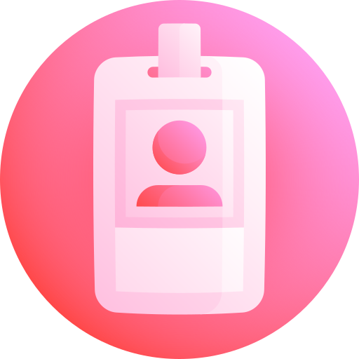 tarjeta de identificación icono gratis