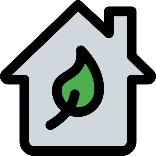 maison écologique Icône gratuit maison écologique Icône gratuit