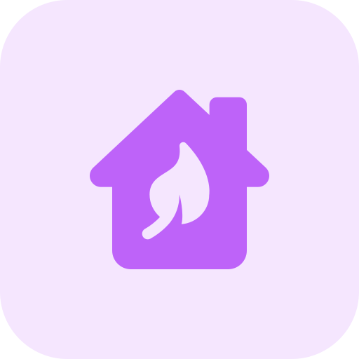 casa ecológica icono gratis