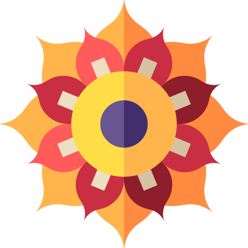 Rangoli Basic Straight Flat icon