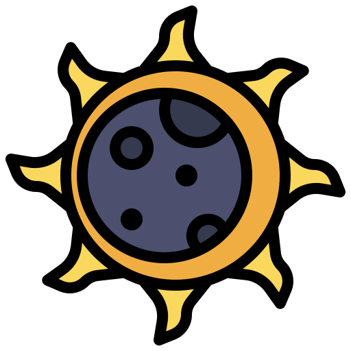 Eclipse Surang Lineal Color Icon