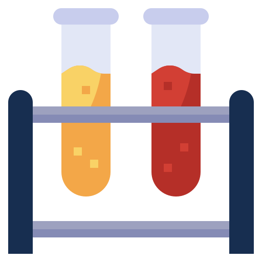 Test tube Surang Flat icon