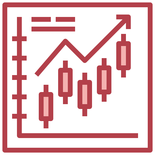 fluctuación icono gratis