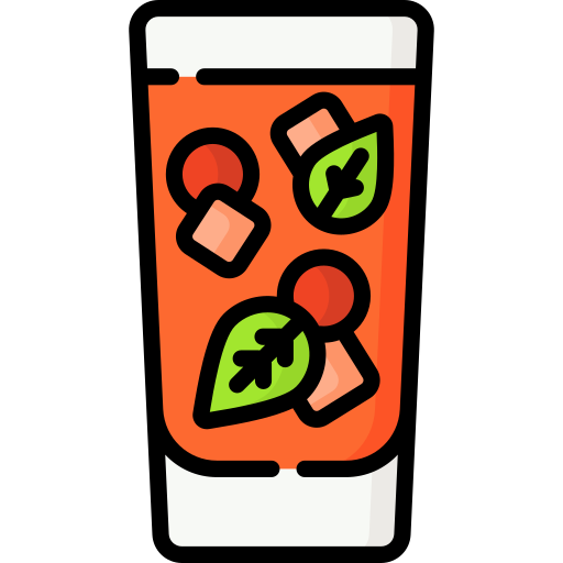 mojito de frambuesa icono gratis