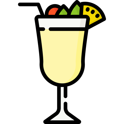 piña colada grátis ícone piña colada grátis ícone