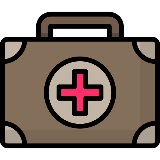 botiquín médico icono gratis