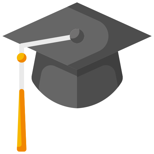 graduación icono gratis