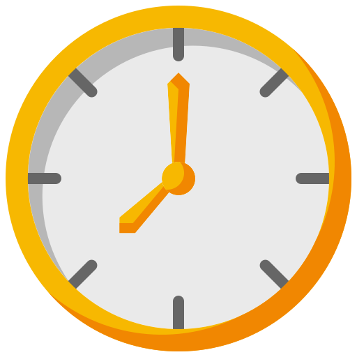 Clock - free icon