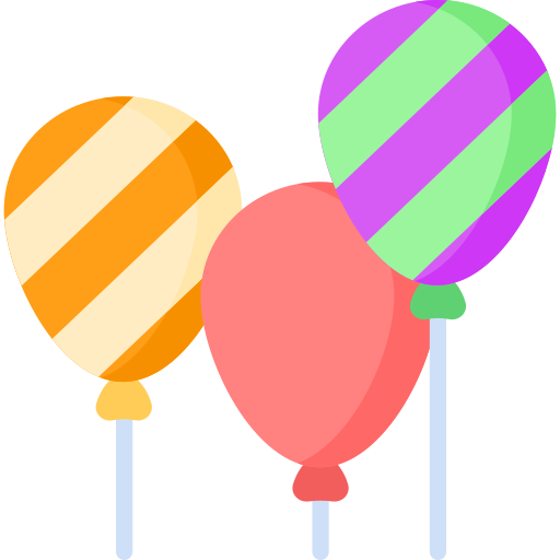 Надувные шары бесплатно иконка Надувные шары бесплатно иконка