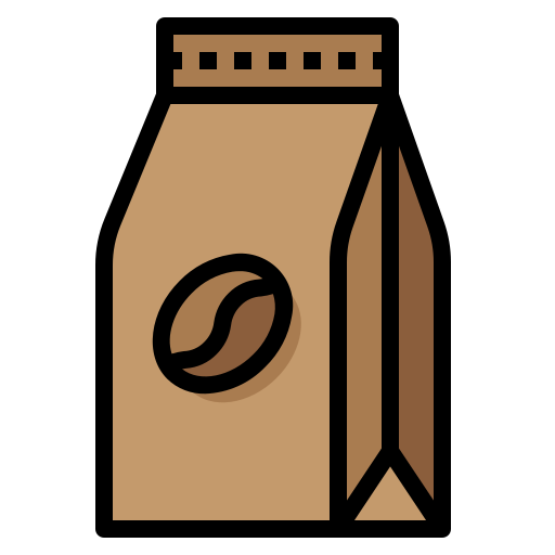 sac à café Icône gratuit sac à café Icône gratuit