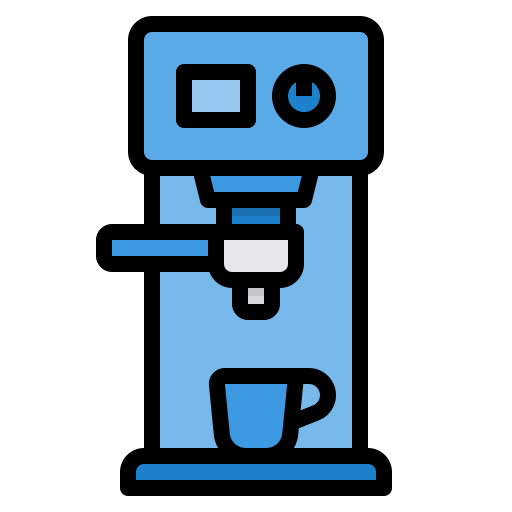 Coffee machine free icon Coffee machine free icon
