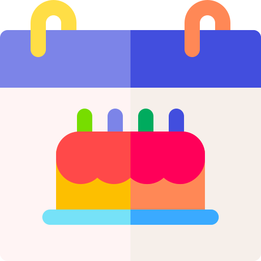 cumpleaños icono gratis