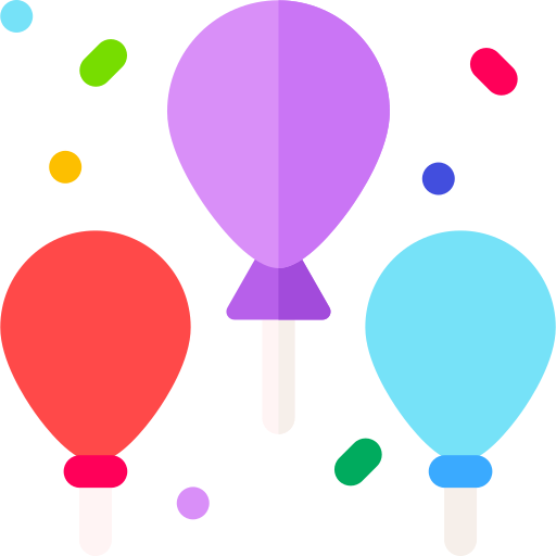 globos icono gratis