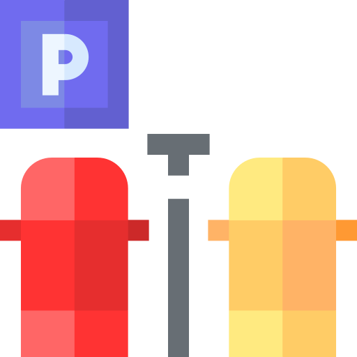 Parking lot free icon
