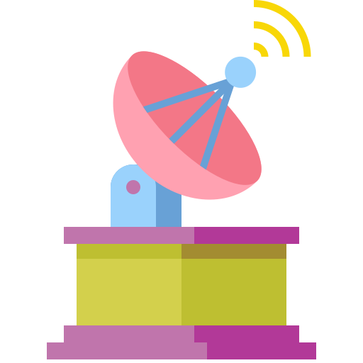 antena parabólica icono gratis