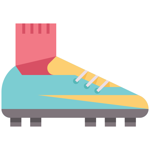 botas de fútbol icono gratis