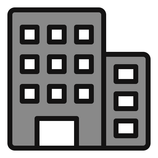 Hotels Generic Grey icon