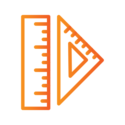 Ruler free icon Ruler free icon