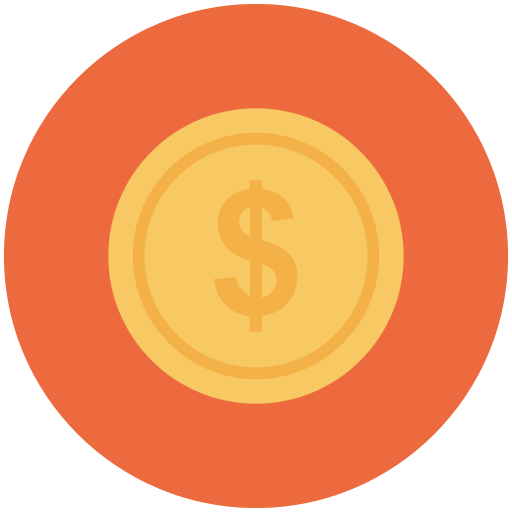 monedas icono gratis