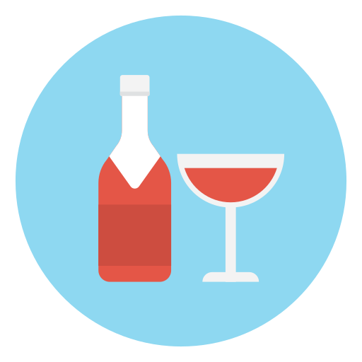 Wine free icon