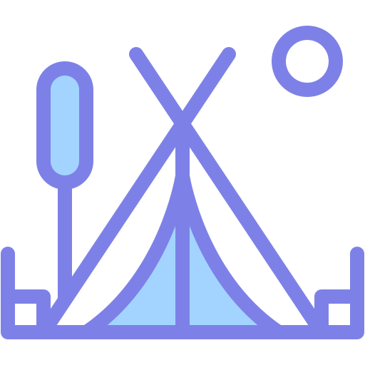 Camping free icon Camping free icon