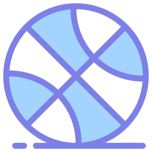 pelota de baloncesto icono gratis