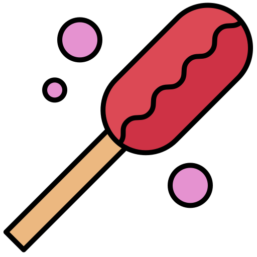 corndog icono gratis