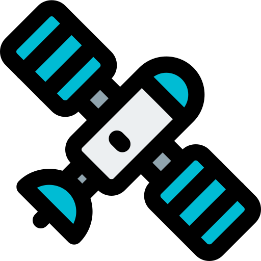 estación satélite icono gratis