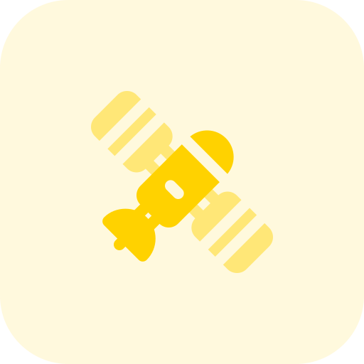 estación satélite icono gratis