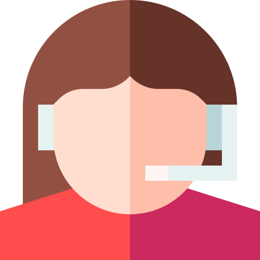 vendedor telefónico icono gratis