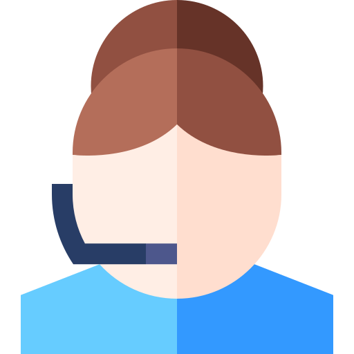 vendedor telefónico icono gratis