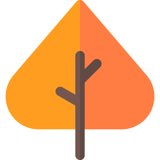 Dry leaf free icon