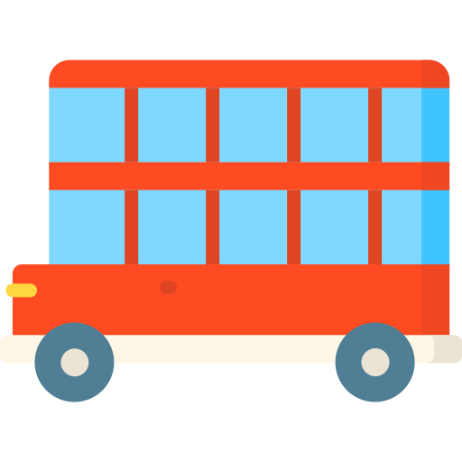 Double decker free icon