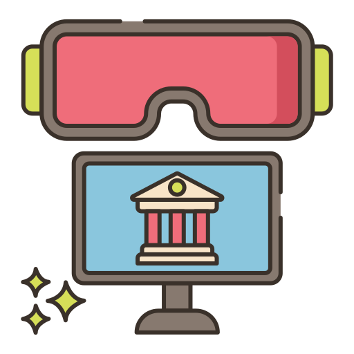 박물관 무료 아이콘