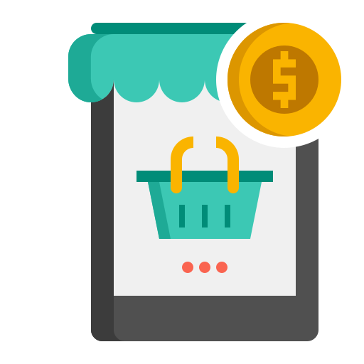 온라인 쇼핑 무료 아이콘