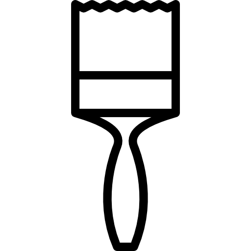 Brush Basic Mixture Lineal icon