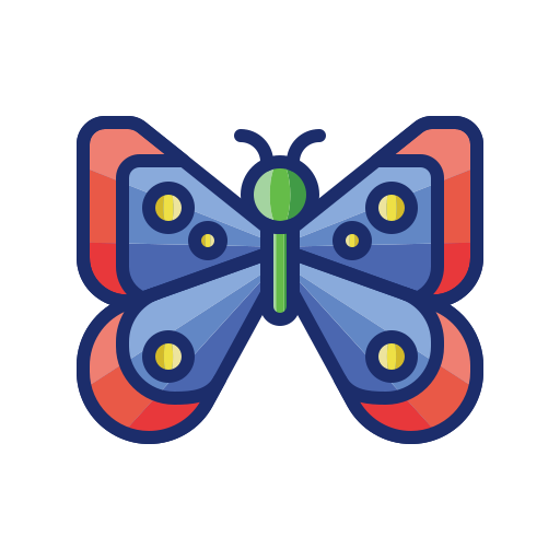 mariposa icono gratis