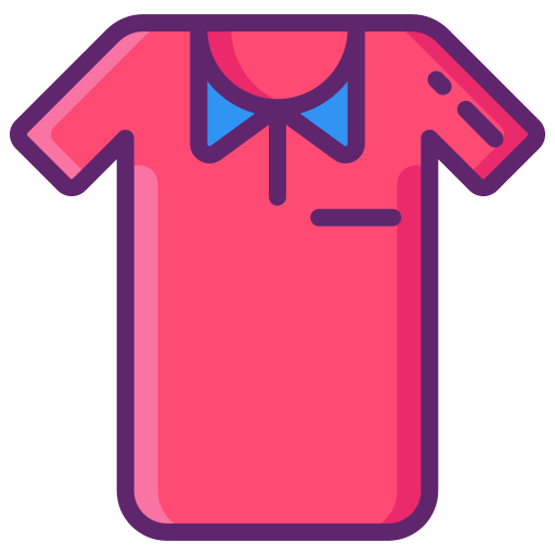 Shirt Flaticons Lineal Color icon