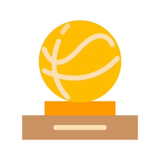 trofeo de baloncesto icono gratis