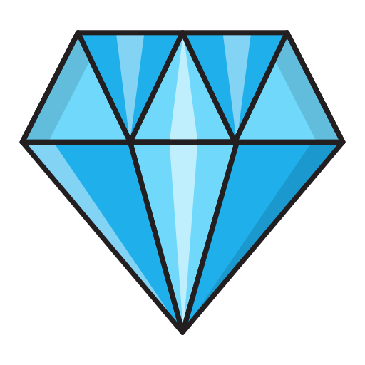 Diamond - free icon