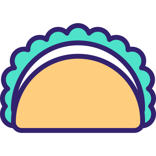 taco icono gratis