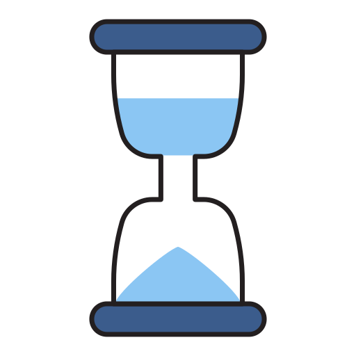 reloj de arena icono gratis