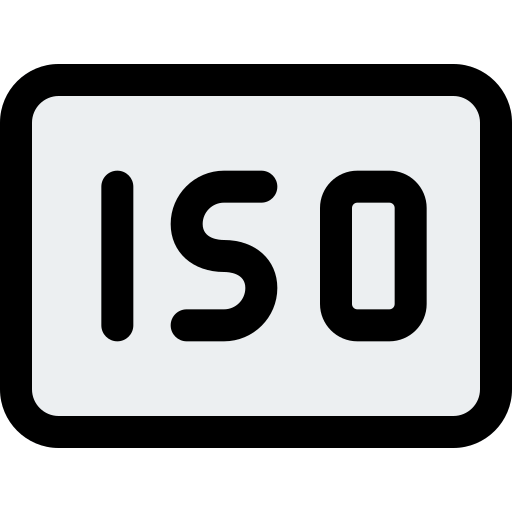 Iso - free icon