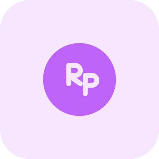 rupia icono gratis