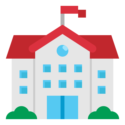 University Generic Flat icon