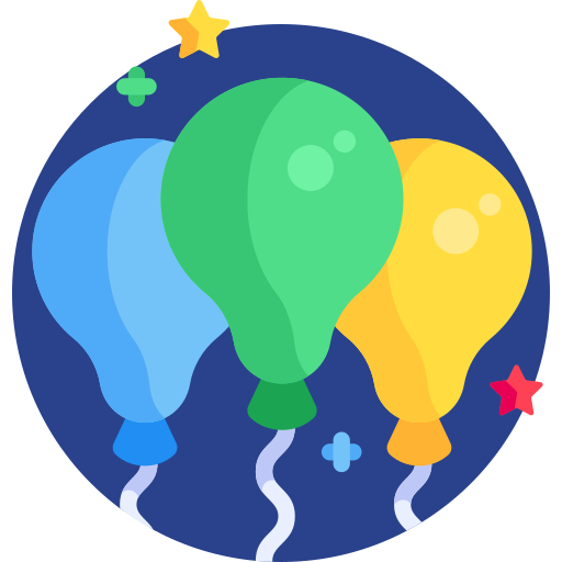 globos icono gratis