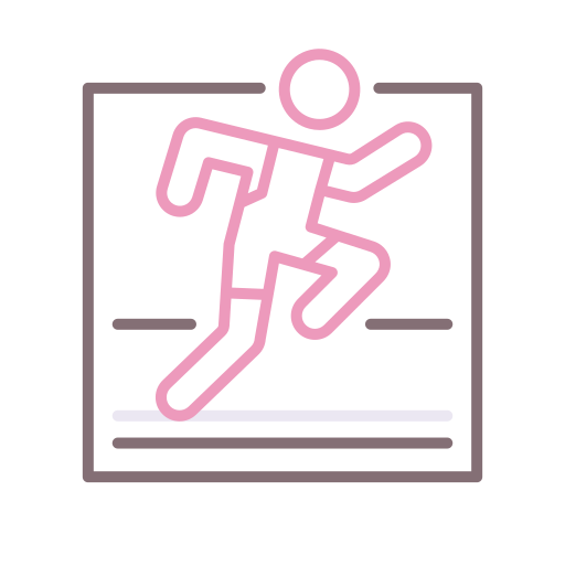 Athletics Flaticons Lineal Color Icon