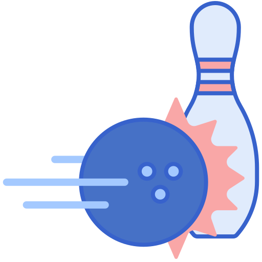 Bowling game free icon Bowling game free icon