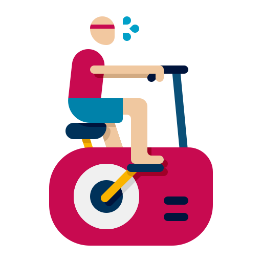 Stationary bike Flaticons Flat icon